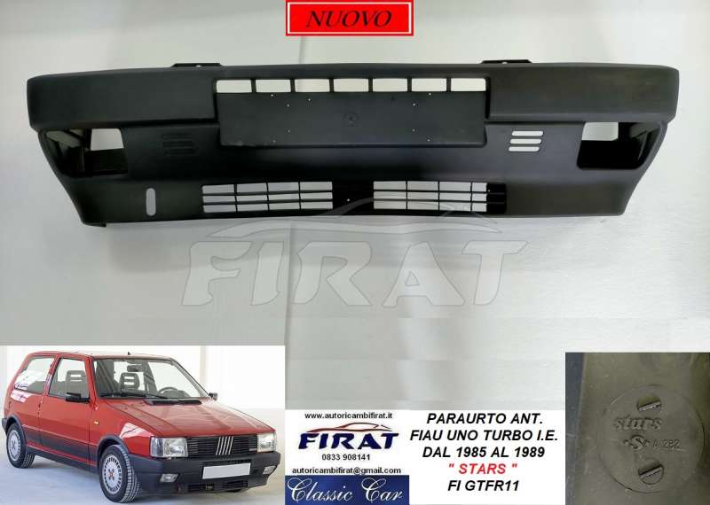 PARAURTO FIAT UNO TURBO I.E. 1 SERIE 83 - 89 ANT